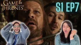 FIRST TIME WATCHING GAME OF THRONES Season 1 Episode 7 “You Win or You Die” Reaction