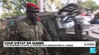 LE JOURNAL DE L'AFRIQUE - L'UA suspend la Guinée de ses instances • FRANCE 24