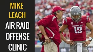 Mike Leach - Air Raid Offense Clinic