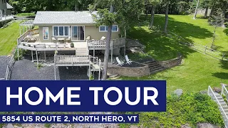 Vermont Home Tour: Lakefront Cottage in North Hero, VT | Lake Champlain Islands