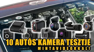 10 AUTÓS KAMERA tesztje, mintavideókkal: 70mai, Blaupunkt, Navitel, Mio, Truecam, Nagy DASHCAM-teszt