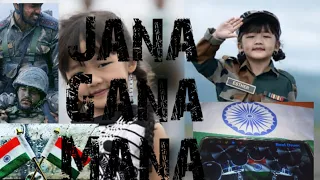 Happy Independence day,15 August 2023,JANA GANA MANA -Esther Hnamte (77th Indian independence day)