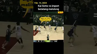 Kai Sotto pinabilib ang mga import.