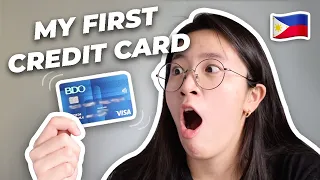 💳 How I got a Credit Card as a Student Philippines | Credit Cards for Beginners | BDO Visa Classic