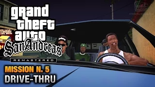 GTA San Andreas Remastered - Mission #5 - Drive-thru (Xbox 360 / PS3)