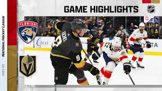 Panthers @ Golden Knights 3/17 | NHL Highlights 2022