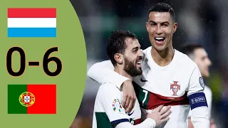 Luxembourg vs Portugal 0 6 ║Euro 2024 Qualifiers ║  Highlights