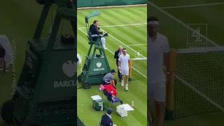 Just Stop Oil booed as they disrupt Wimbledon