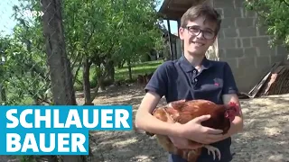 Der 14-jährige Jungbauer aus Winzerhausen