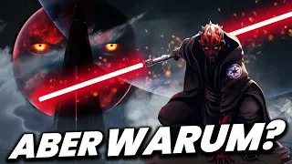 Darth Maul wurde nie zu einem Großinquisitor...