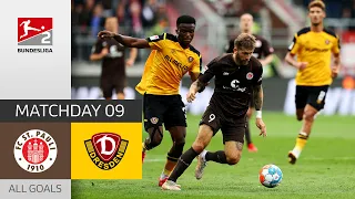 Burgstaller & Co. Move Top of the Table | St. Pauli - Dresden 3-0 | All Goals | MD 9 – Bundesliga 2