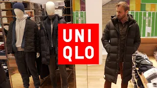 Мужские пуховики и куртки Uniqlo зима 2021-2022