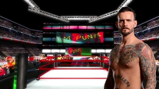 WWAE Stage Studios - CM Punk returns at monday Night Raw!