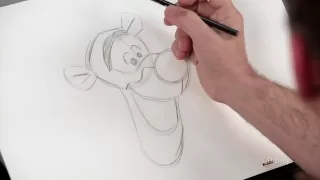 Winnie the Pooh - How to Draw Tigger with Andreas Deja