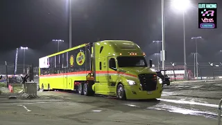 NASCAR Haulers Leaving N. Wilkesboro Speedway After ALL STAR RACE #nascar #shorttrackracing #truck