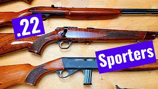 .22 RIFLES: Fine SPORTERS