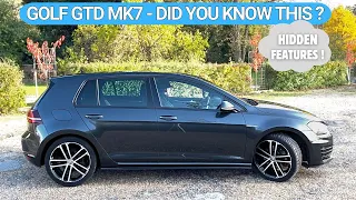 VW Golf GTD - hidden features and ONE that could get you out of trouble!