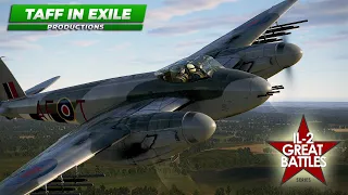 IL-2 Great Battles | DH Mosquito Mk VI Fighter Bomber  | V1 Launch site Ground Attack!