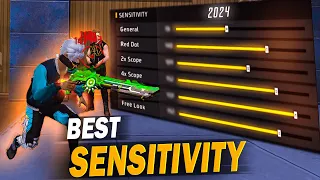 2024 ( BEST SENSITIVITY ) FOR HEADSHOT || FREE FIRE SECRET 200 SENSITIVITY