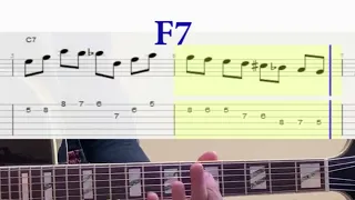 Circle Of 5th - Jazz Exercise #2 Wes Montgomery, George Benson, Pat Martino Style