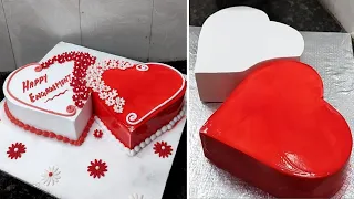 Two Heart Shape Anniversary Cake Design |Anniversary Cake Ideas |Beautiful Anniversary Cake Recipe