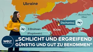 UKRAINE-KRIEG: "Große Zerstörungskraft" – Darum greifen beide Seiten immer öfter mit Kampfdrohnen an