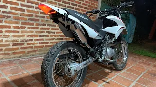 Xr150 escapé paolucci y barrita led