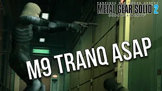 MGS2 M9 location: How to get the M9 ASAP (Metal Gear Solid 2 tranq gun)