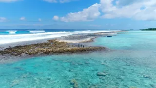 Discovering New Surf Breaks in Kiribati - 4K VLOG 138