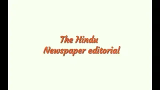 The Hindu Newspaper