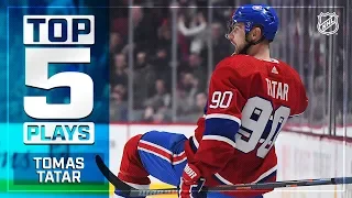 Top 5 Tomas Tatar plays from 2018-19