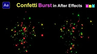 Confetti Burst Animation in After Effects