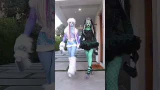 finally did our most requested looks yet😅 #monsterhigh