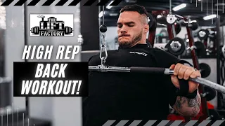 Nick Walker | ROAD TO RECOVERY | HIGH REP BACK WORKOUT! #bodybuilding #ifbb #backday
