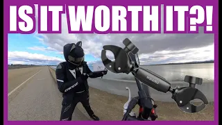 Honest Review | Insta360 Motorcycle Selfie Stick Support Clamp #insta360 #insta