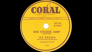 Les Brown And His Band Of Renown - ONE O'CLOCK JUMP (1954)