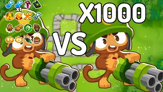 God Boosted Dartling Gunner VS. 1000 Dartling Gunners