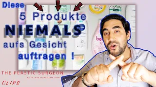 Das solltest Du NIEMALS auf dein Gesicht auftragen... | BODYLOTION | Dr. Alawi