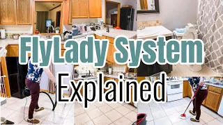 FLYLADY SYSTEM EXPLAINED | BEGINNERS GUIDE  TO THE FLYLADY SYSEM | FLYLADY SYSTEM SIMPLIFIED