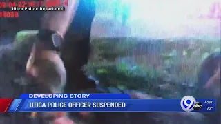 Utica police officer suspended