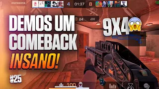 DEMOS UM COMEBACK INSANO CONTRA EMULADOR | DO MD10 ao LEGEND #25 | STANDOFF2