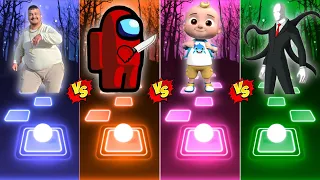 Skibidi Toilet 🆚 Among us 🆚 Boss Baby 🆚 Slender Man - Battle