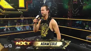 Adam Cole & Karrion Kross Promo - NXT 1st June 2021