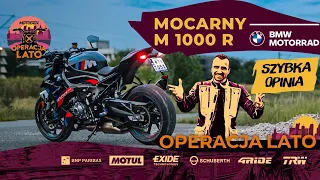 BMW M 1000 R - Szybka opinia. Operacja Lato 2023