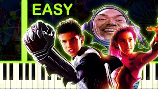 EASY Sharkboy and Lavagirl Songs On Piano