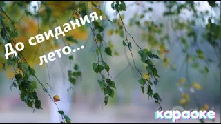 До свидания, лето караоке