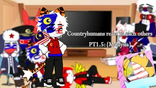 Countryhumans react to each others PT 1.5 {English/华语}