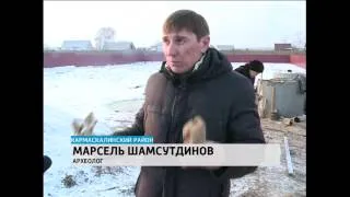 Кости шерстистого носорога нашли в селе Нижний Тюкунь Кармаскалинского района