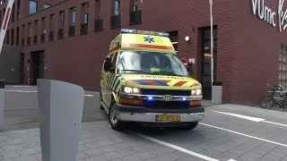 [dagcompilatie] ambulances met spoed in Amsterdam 9/5/14