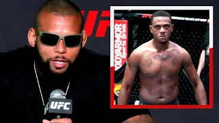 Thiago Santos Predicted That He Would Meet Jamahal Hill in the Octagon | UFC Vegas 59